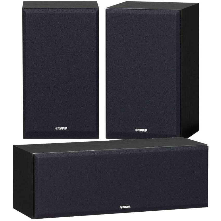 Yamaha Nsp350bl Paquete De Bocinas Central Y Surround
